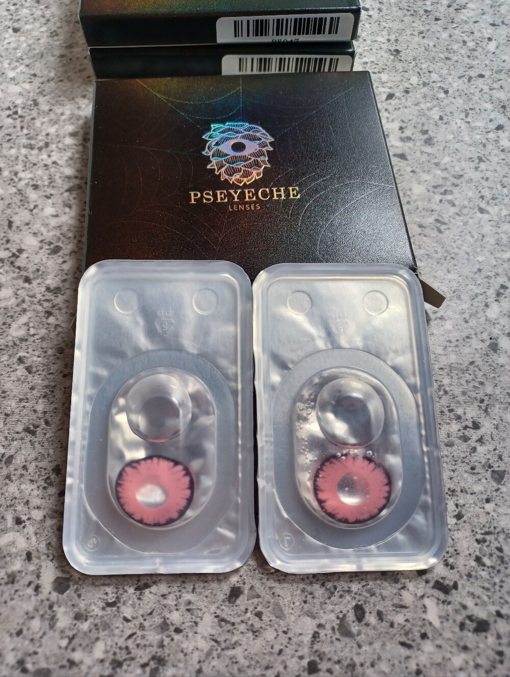 Pink Color Eye Wear Lenses - Costume Enhancements - Picture 2 of 3